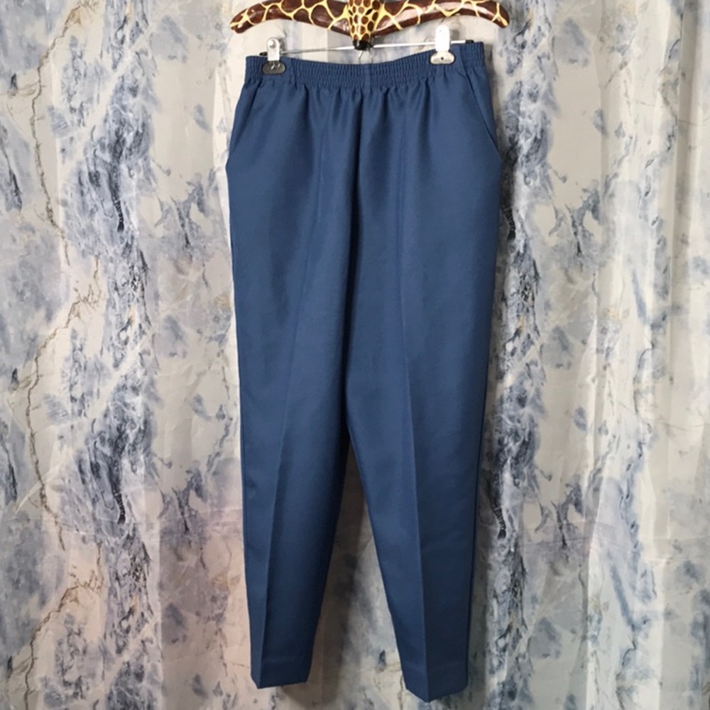Vintage Donkenny slip on elastic waist wrinkle free dress pants